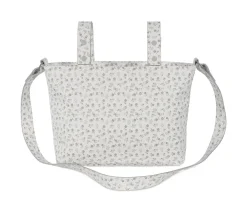 Bolsa Crossbody Piel Little Bloom Flor Gris