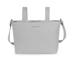 Bolsa Crossbody Piel Little Bloom Vichy Gris