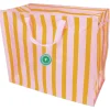 Bolsa de Almacenaje Jumbo Pink Orange Stripes