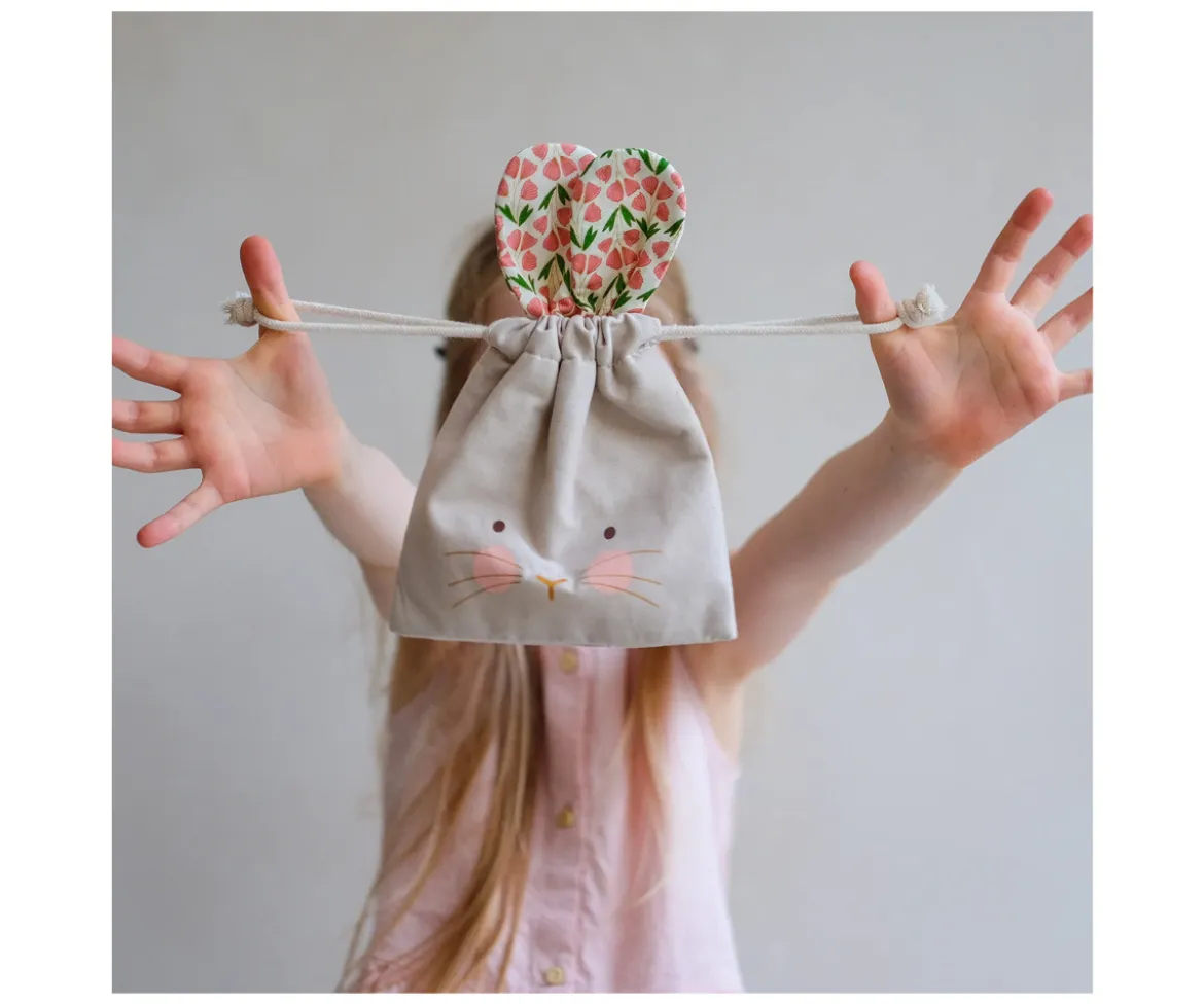 Bolsa de Pascua con 10 Accesorios de Pelo Pink
