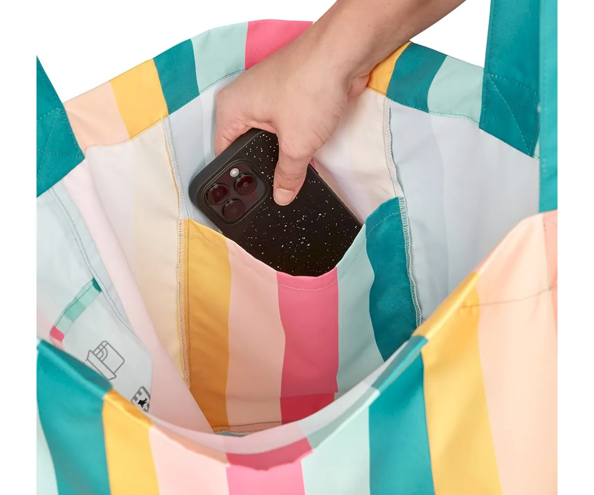 Bolsa de Playa Coastal Candy Personalizable