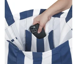 Bolsa de Playa Navy Blue Personalizable
