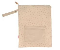 Bolsa Impermeable Grande Leaves Sand Personalizable