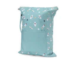 Bolsa Impermeable Grande Pandas in Space Personalizable