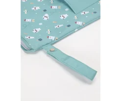 Bolsa Impermeable Grande Pandas in Space Personalizable