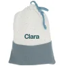 Bolsa Merienda Rainbow Dots Azul Personalizable