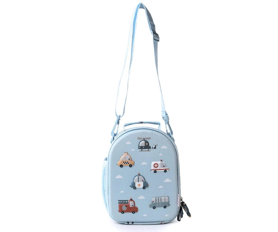 Bolsa Merienda Térmica 3D City Cars Personalizable