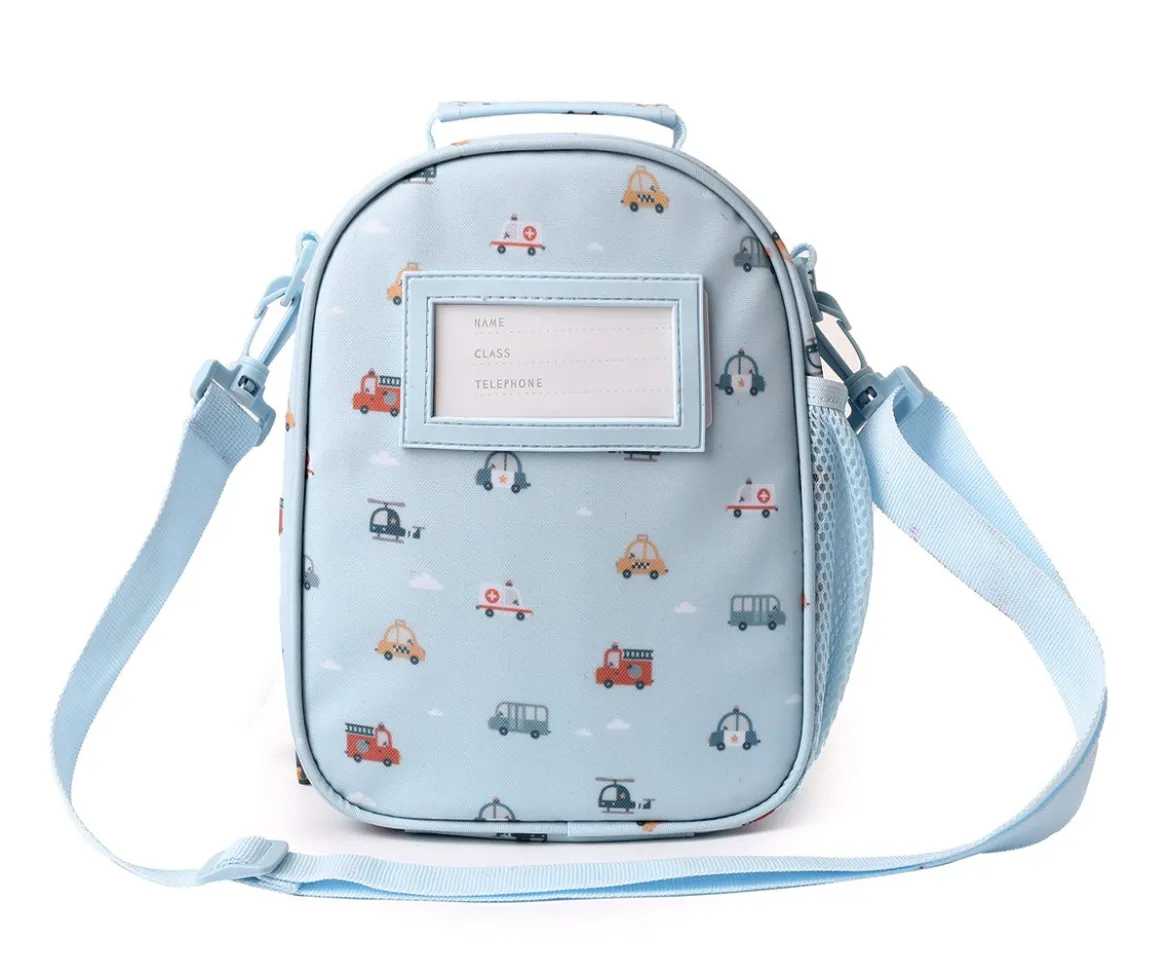 Bolsa Merienda Térmica 3D City Cars Personalizable