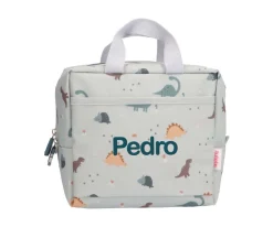 Bolsa Merienda Térmica Dinos World Personalizable