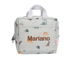 Bolsa Merienda Térmica Dinos World Personalizable
