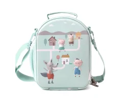 Bolsa Merienda Térmica 3D The Three Little Pigs Personalizable