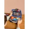 Bolsa Merienda Térmica Elsa Azul Beige