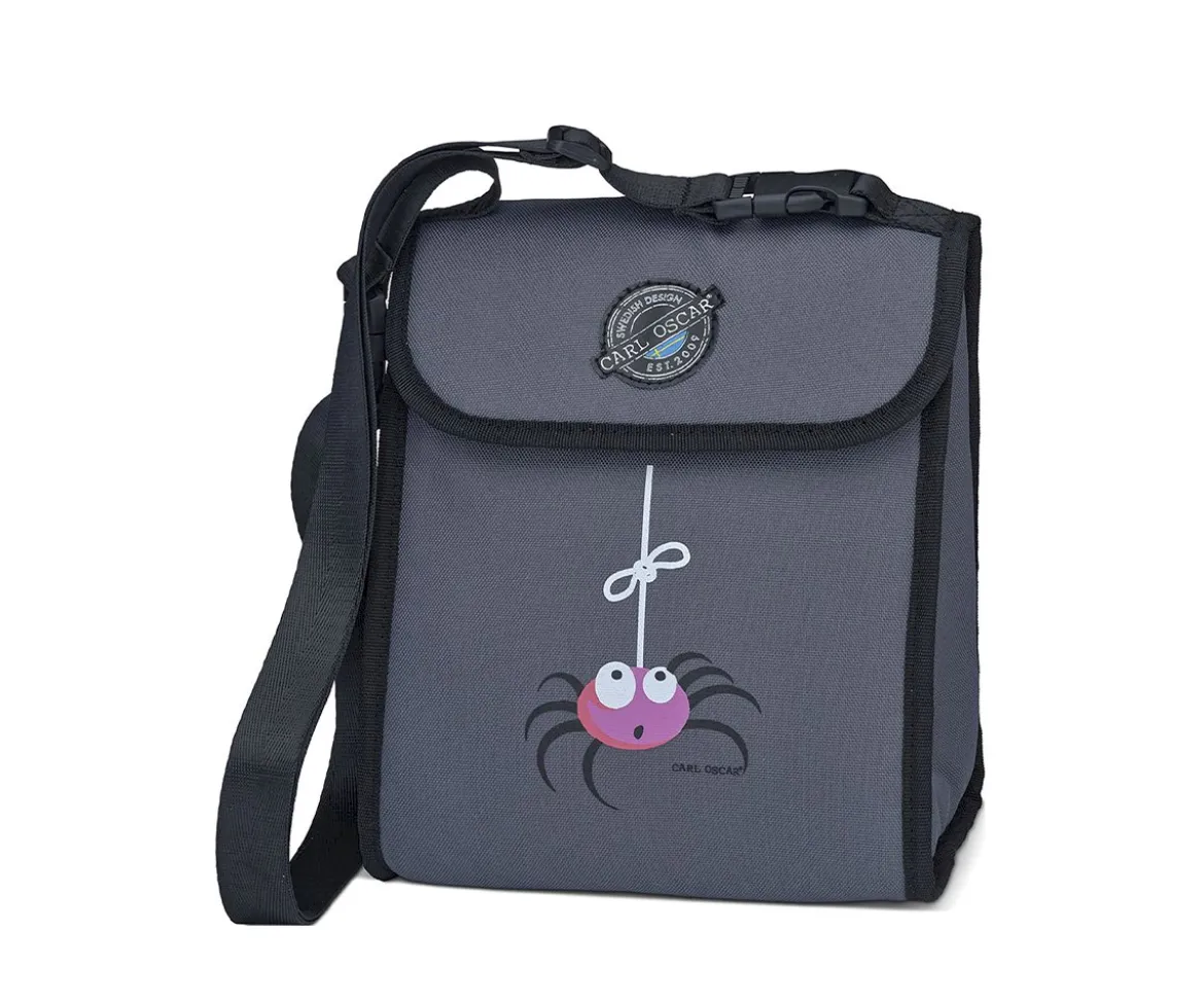 Bolsa Merienda Térmica Pack n'Snack Araña Grey 5L Personalizable