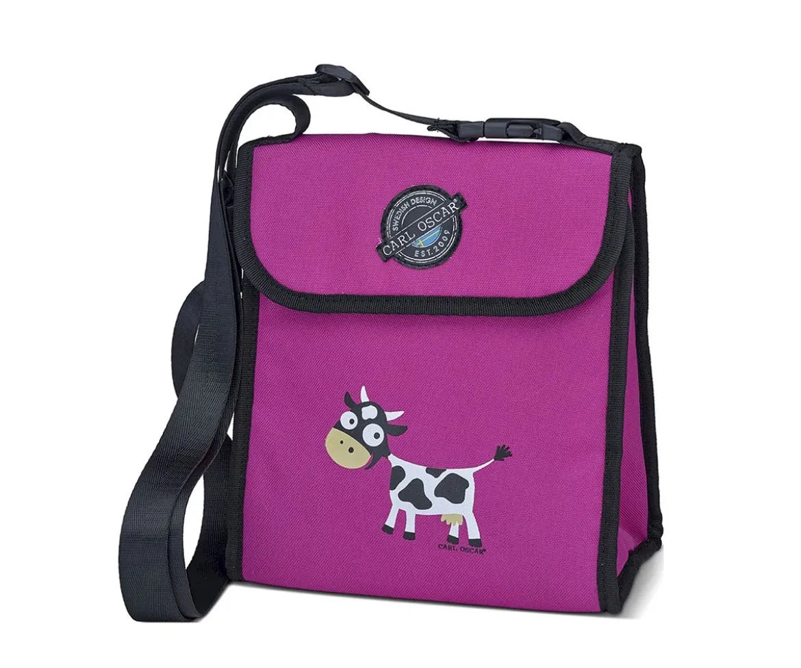 Bolsa Merienda Térmica Pack n'Snack Vaca Purple 5L Personalizable