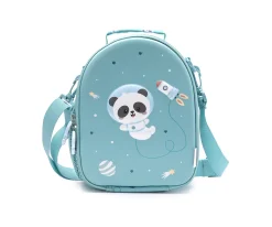 Bolsa Merienda Térmica Personalizable 3D Pandas in Space