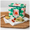 Bolsa Merienda Térmica Pink and Green Daisy Personalizada