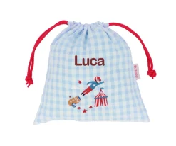 Bolsa Merienda Vichy Circus Show Personalizable