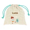 Bolsa Merienda Vichy The Wooden Boy Personalizable