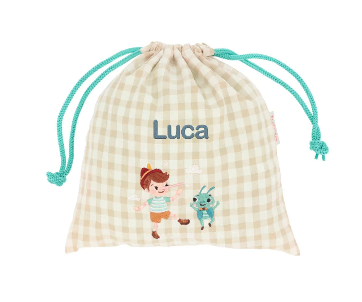 Bolsa Merienda Vichy The Wooden Boy Personalizable