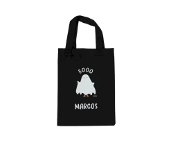 Bolsa Negra Truco o Trato Halloween Personalizable