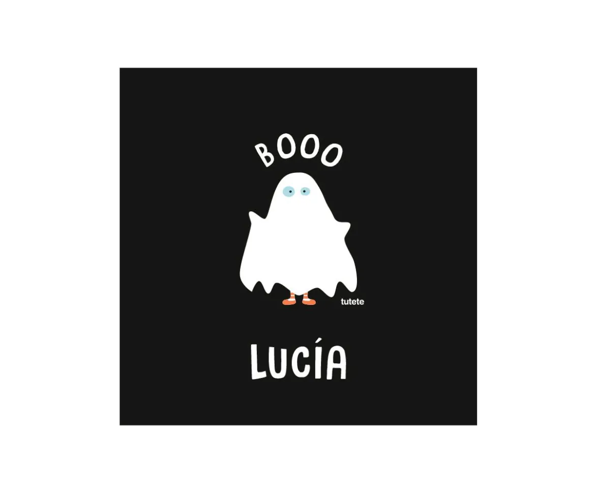 Bolsa Negra Truco o Trato Halloween Personalizable