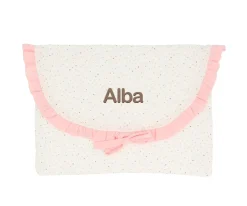 Bolsa para Muda Rainbow Dots Rosa Personalizable