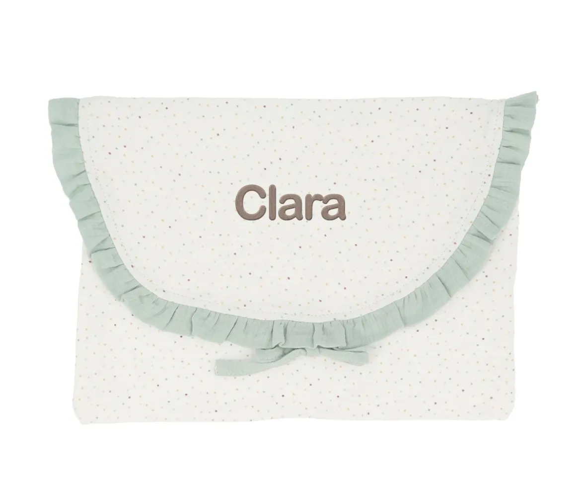 Bolsa para Muda Rainbow Dots Verde Personalizable