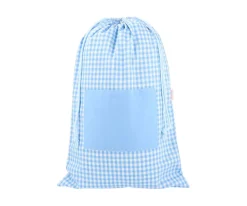 Bolsa para Muda Vichy Celeste Personalizable