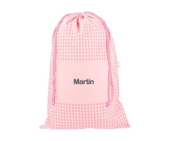 Bolsa para Muda Vichy Rosa Personalizable