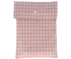 Bolsa para Pañales Vichy Rosa Personalizable