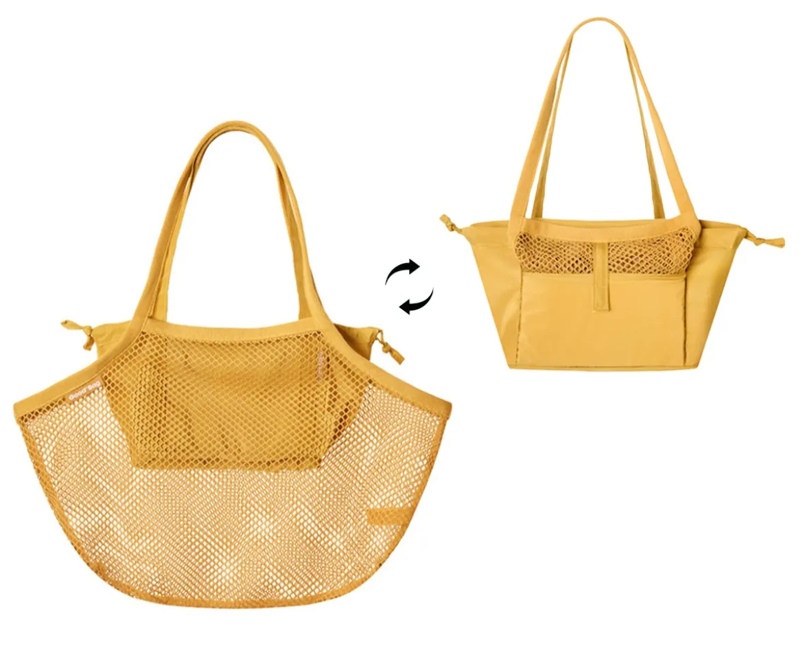 Bolsa Reutilizable 2 en 1 Good'Bag Mustard