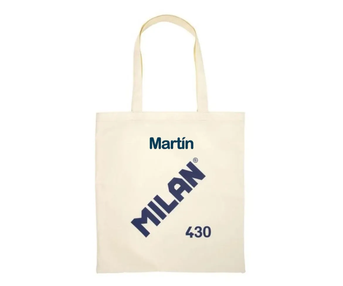 Bolsa Tote Bag Personalizable Colección 430 Since 1918 Beige