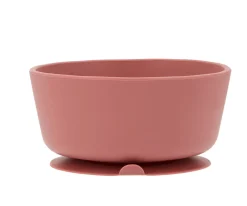 Bol Silicona + Cuchara Acero Brick Blush