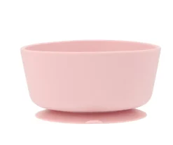 Bol Silicona + Cuchara Acero Light Pink