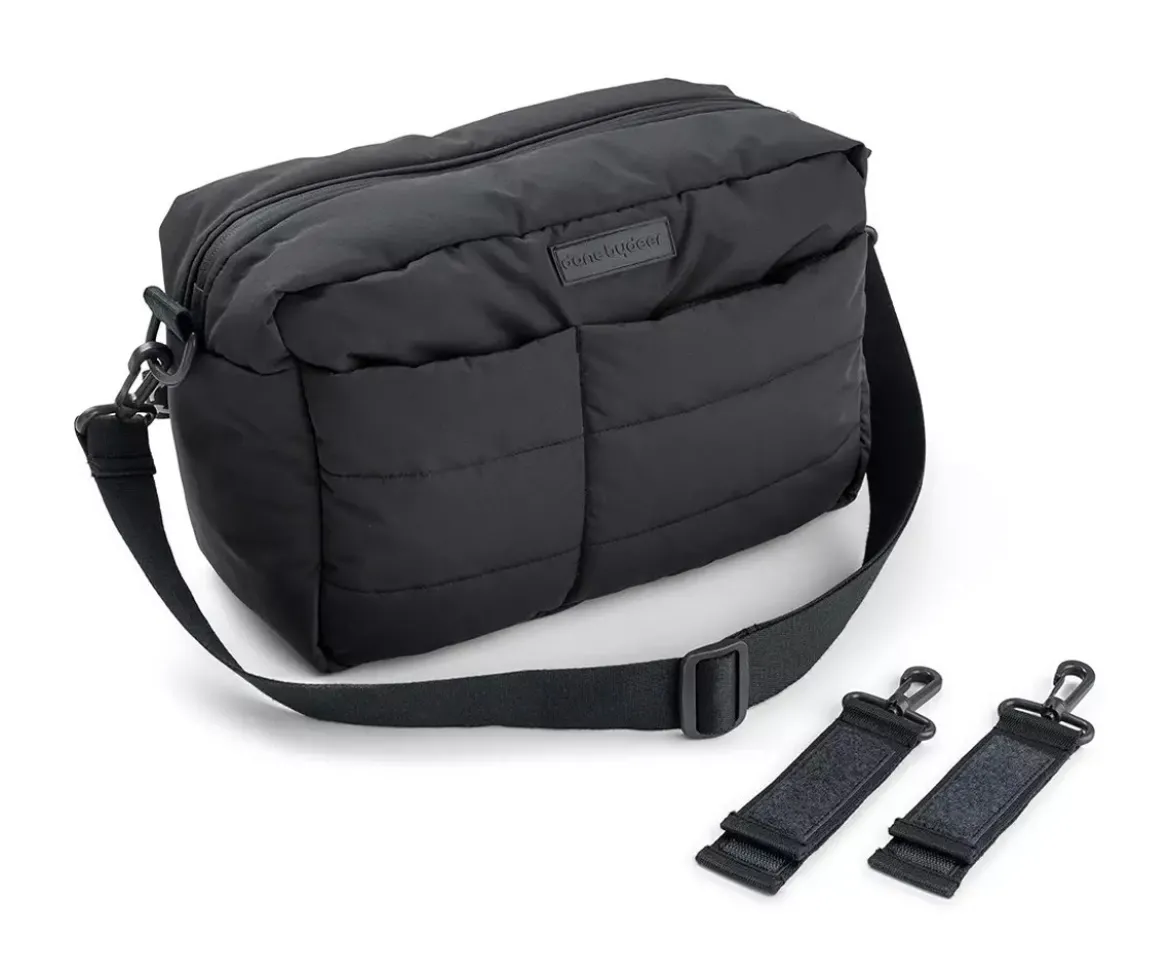 Bolso Acolchado para Carro Bebé Black