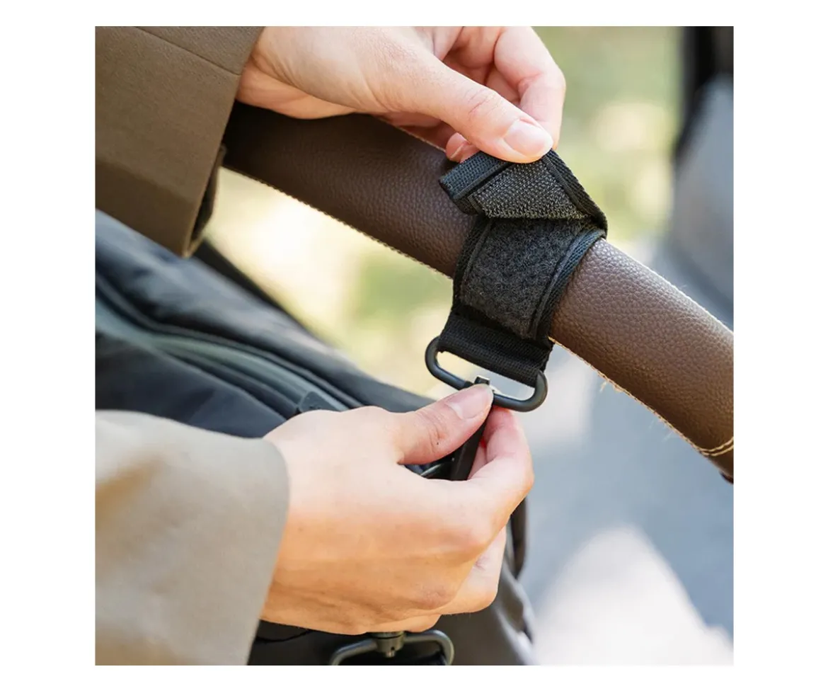 Bolso Acolchado para Carro Bebé Black