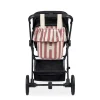 Bolso Basket Stripe Granate