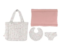 Bolso Cambiador para Muñecas Soft Flowers
