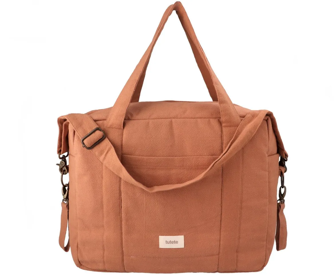 Bolso Carro Bebé Cotton Brown Personalizable