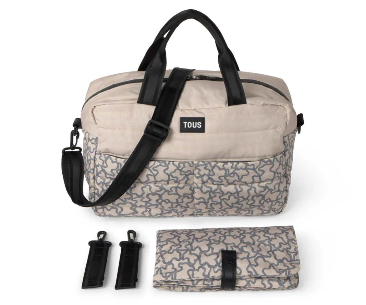 Bolso Carro Bebé Kaos Beige con Cambiador