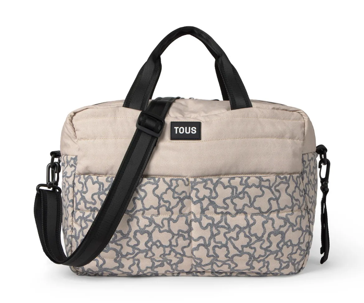 Bolso Carro Bebé Kaos Beige con Cambiador
