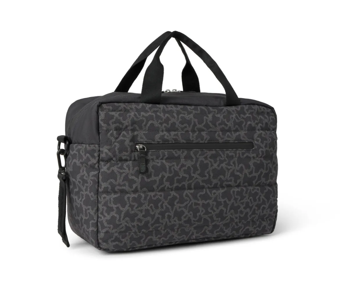 Bolso Carro Bebé Kaos Negro con Cambiador