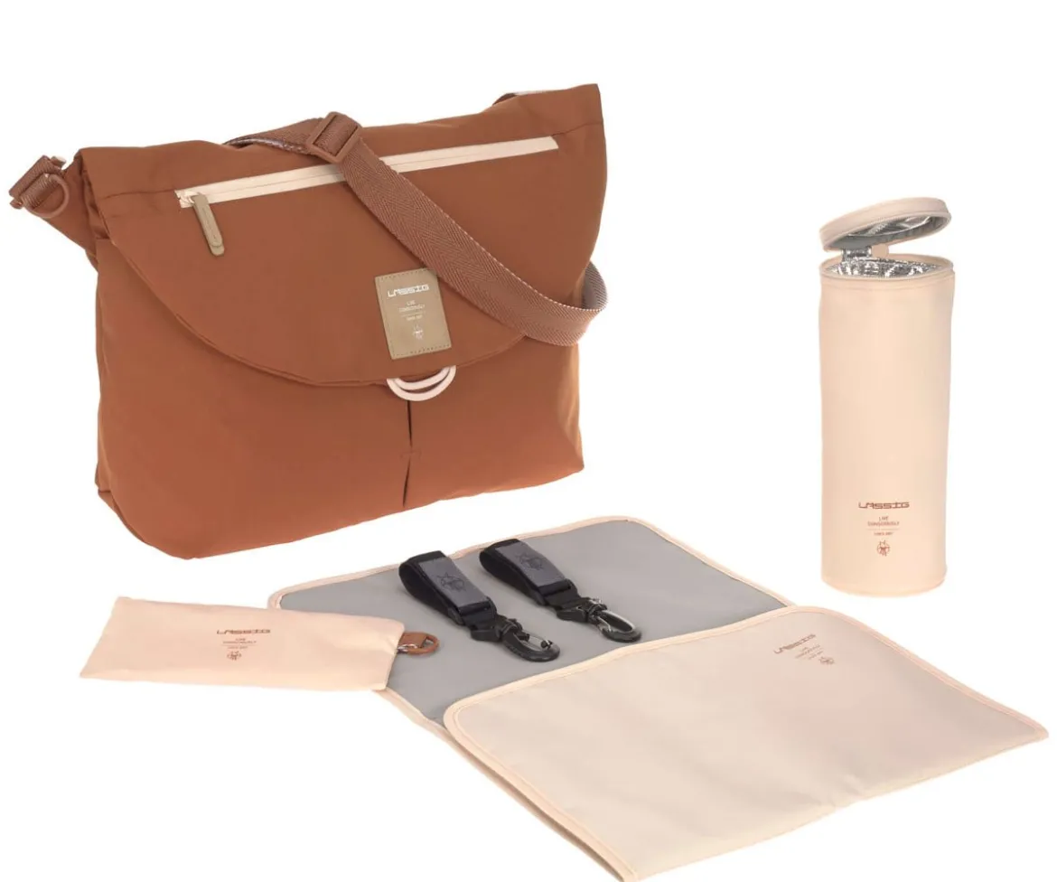 Bolso Carro Bebé Manu Messenger Rust