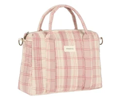 Bolso Carro Bebé Mini Stories Powder Red Checks