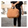 Bolso Carro Bebé Pluméa Ocre con Cambiador