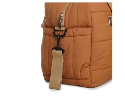 Bolso Carro Bebé Pluméa Ocre con Cambiador