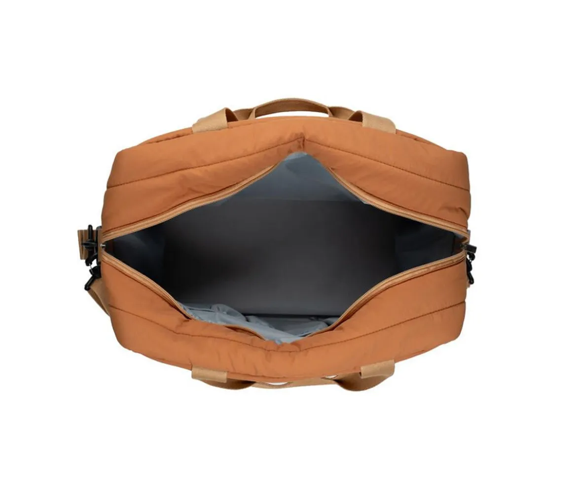 Bolso Carro Bebé Pluméa Ocre con Cambiador