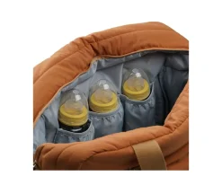 Bolso Carro Bebé Pluméa Ocre con Cambiador