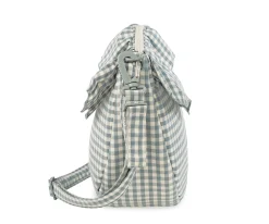 Bolso Crossbody Gondola Praliné Vichy Matcha