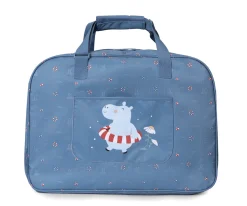 Bolso de Playa con Rejilla Hippos Personalizable